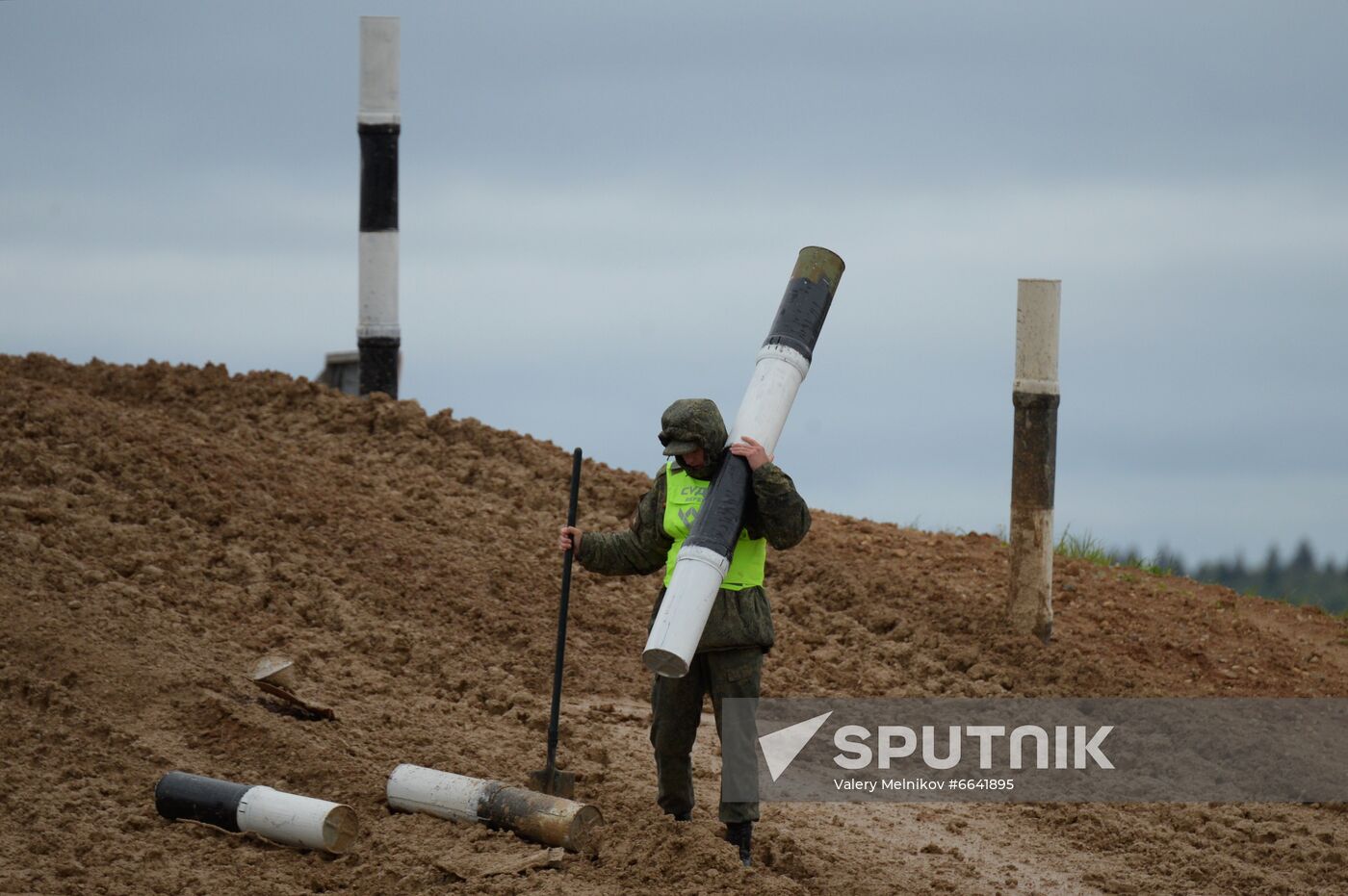 Russia Army Games Tank Biathlon