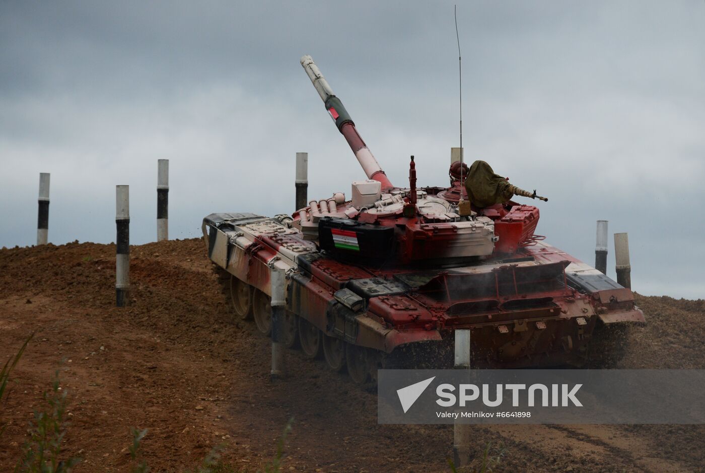 Russia Army Games Tank Biathlon