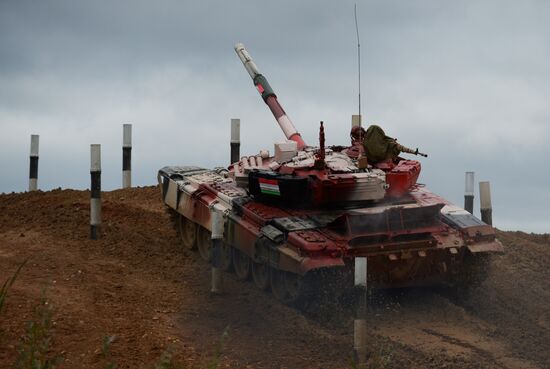 Russia Army Games Tank Biathlon
