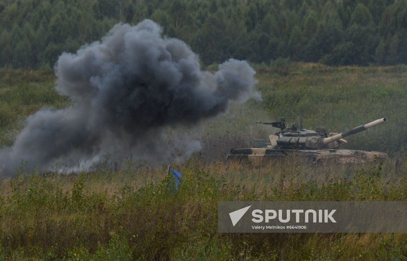 Russia Army Games Tank Biathlon