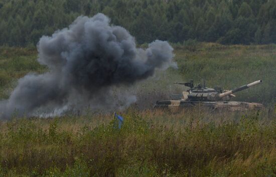 Russia Army Games Tank Biathlon