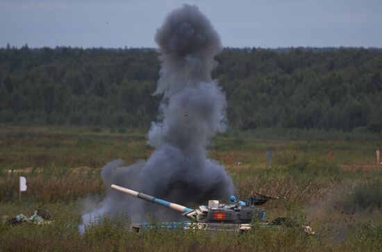 Russia Army Games Tank Biathlon