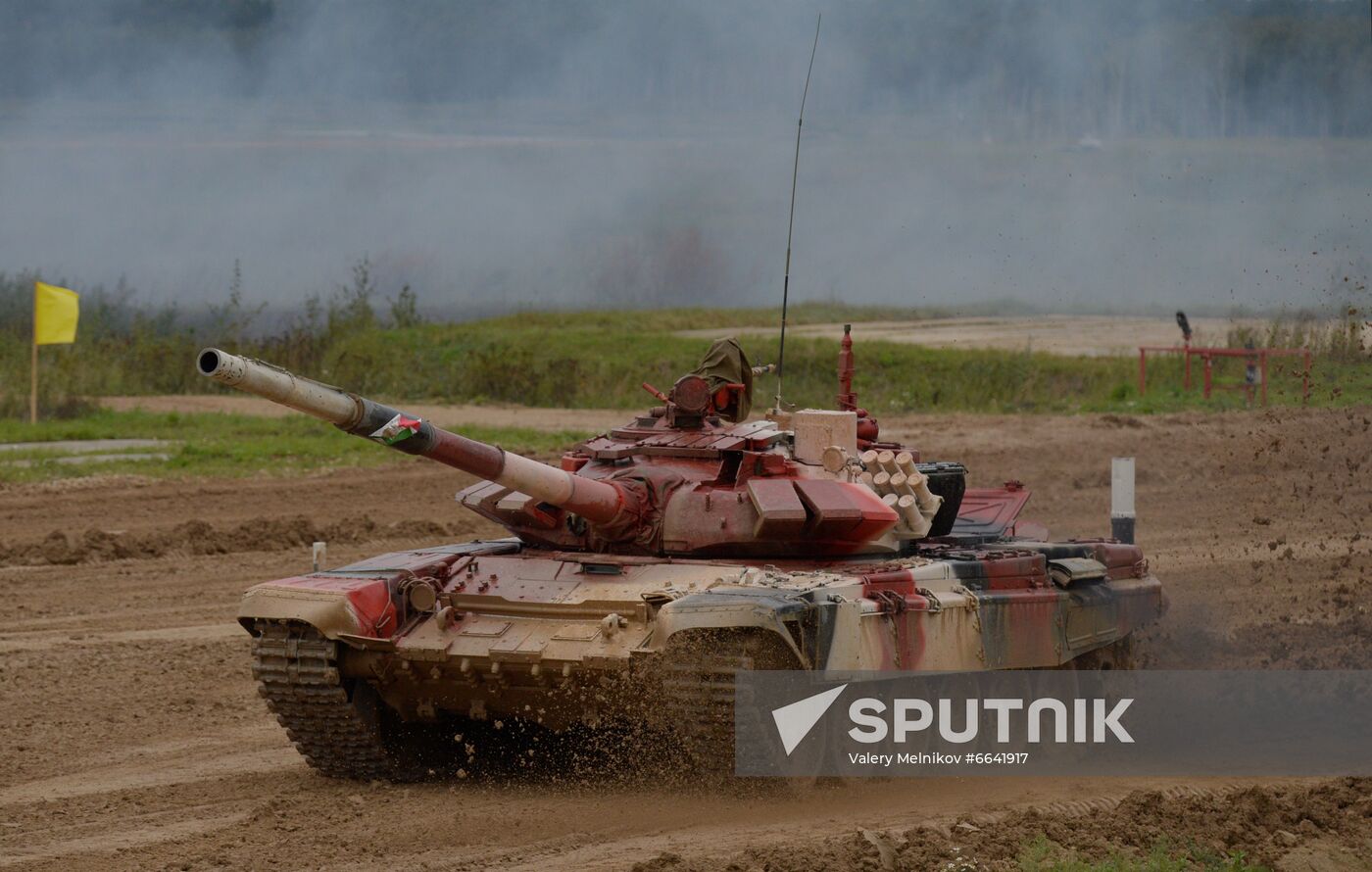 Russia Army Games Tank Biathlon