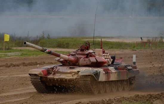 Russia Army Games Tank Biathlon