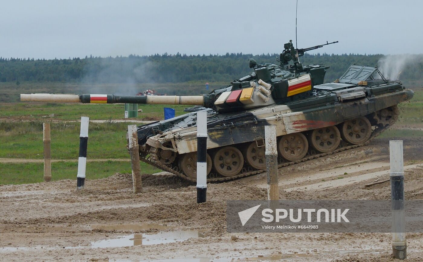 Russia Army Games Tank Biathlon