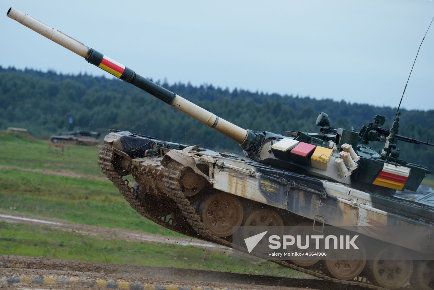 Russia Army Games Tank Biathlon