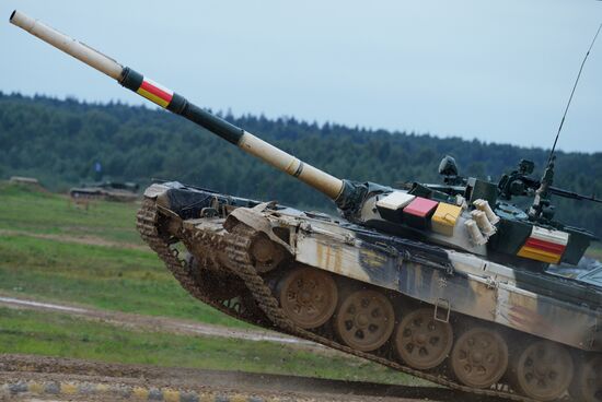Russia Army Games Tank Biathlon