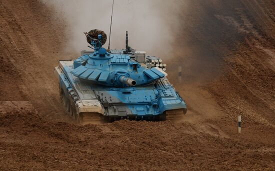 Russia Army Games Tank Biathlon