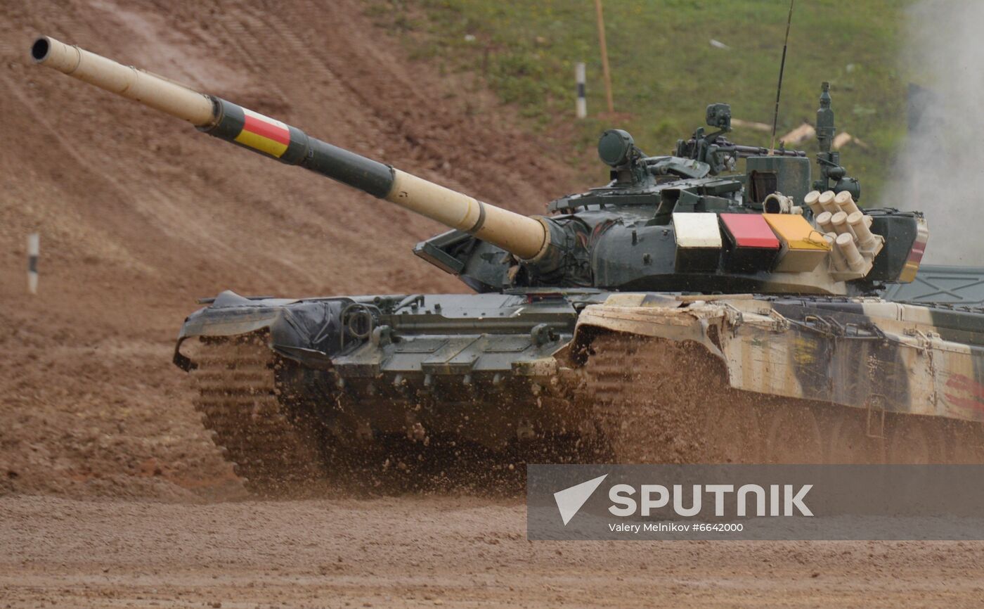 Russia Army Games Tank Biathlon
