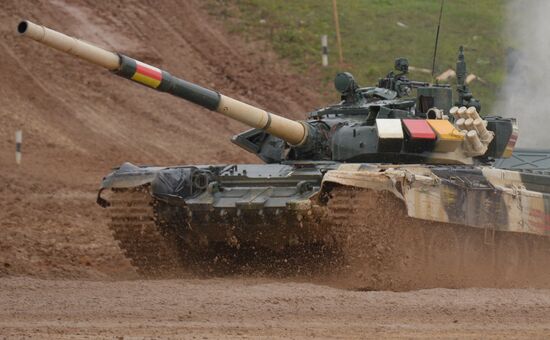 Russia Army Games Tank Biathlon