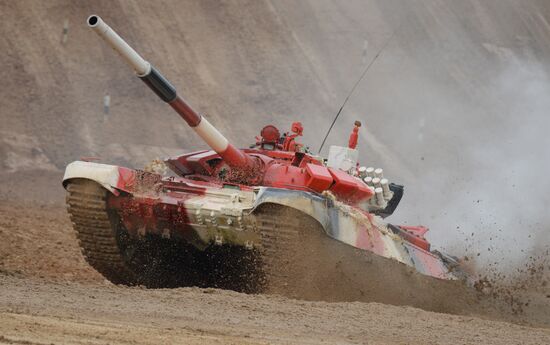 Russia Army Games Tank Biathlon