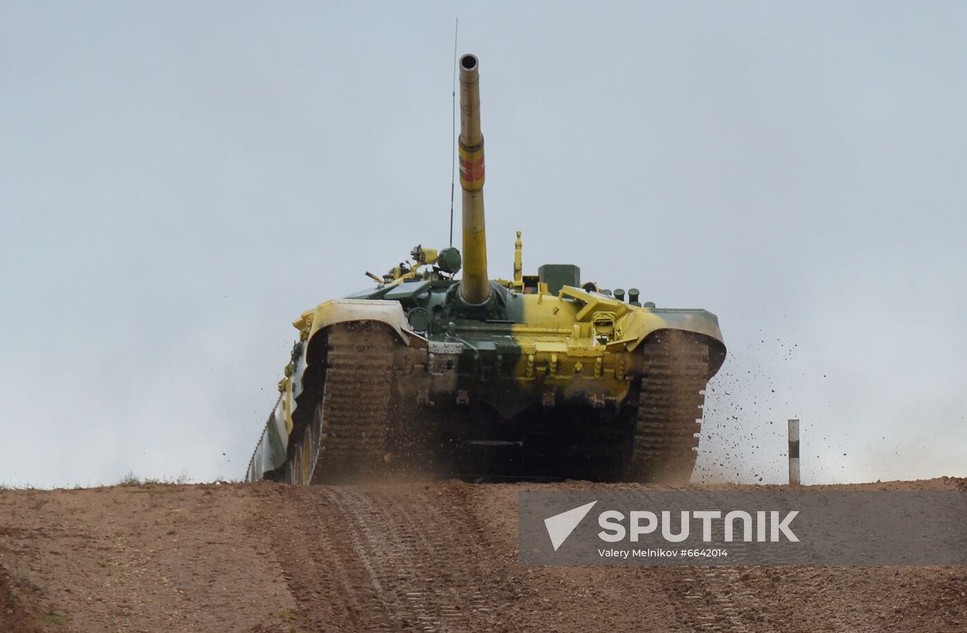 Russia Army Games Tank Biathlon