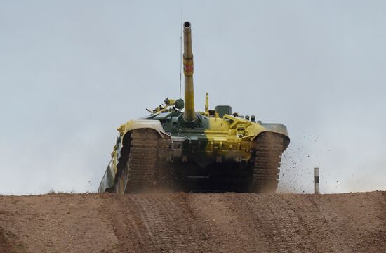 Russia Army Games Tank Biathlon