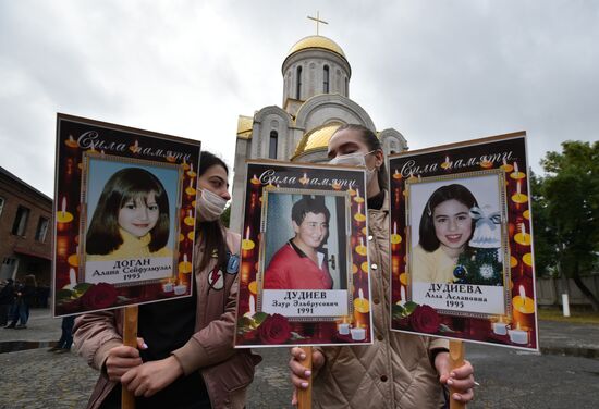 Russia Beslan School Siege Anniversary