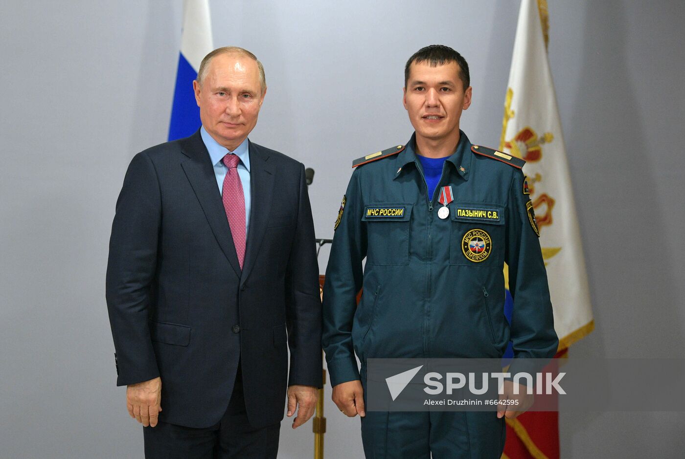 Russia Putin Amur Region