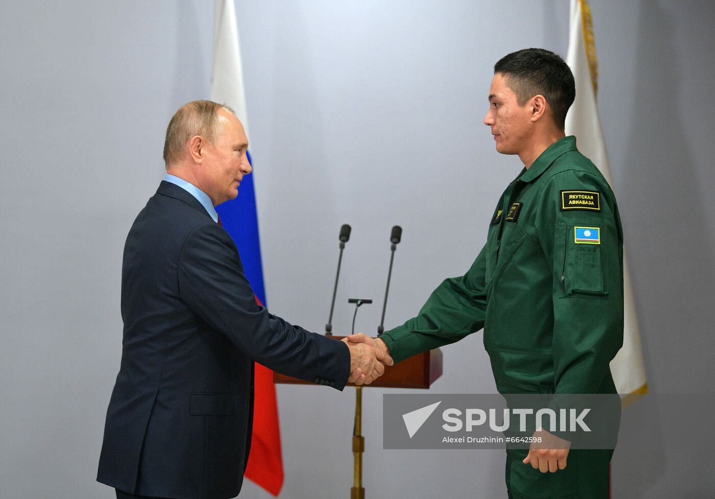 Russia Putin Amur Region