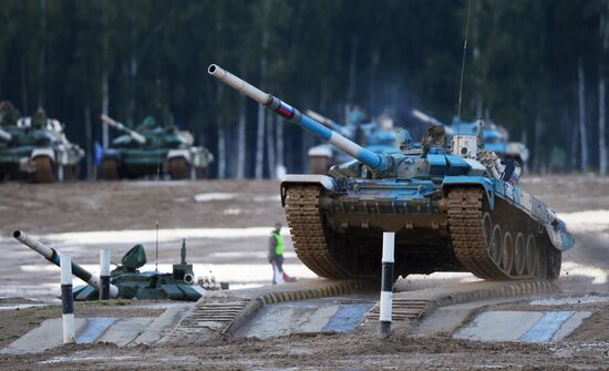 Russia Army Games Tank Biathlon