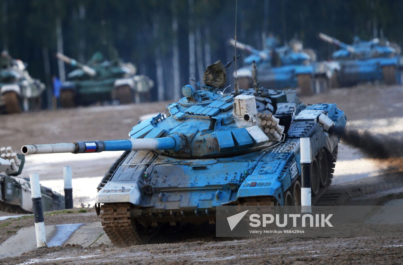 Russia Army Games Tank Biathlon