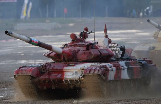 Russia Army Games Tank Biathlon