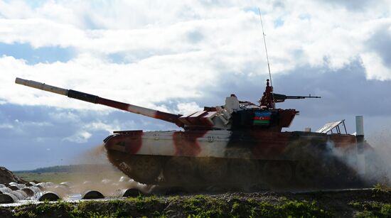 Russia Army Games Tank Biathlon