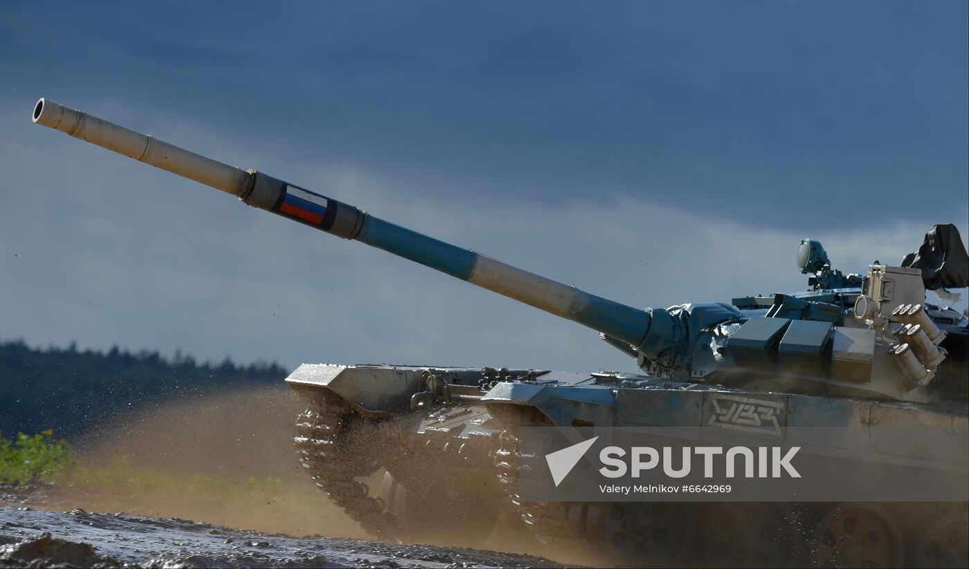 Russia Army Games Tank Biathlon