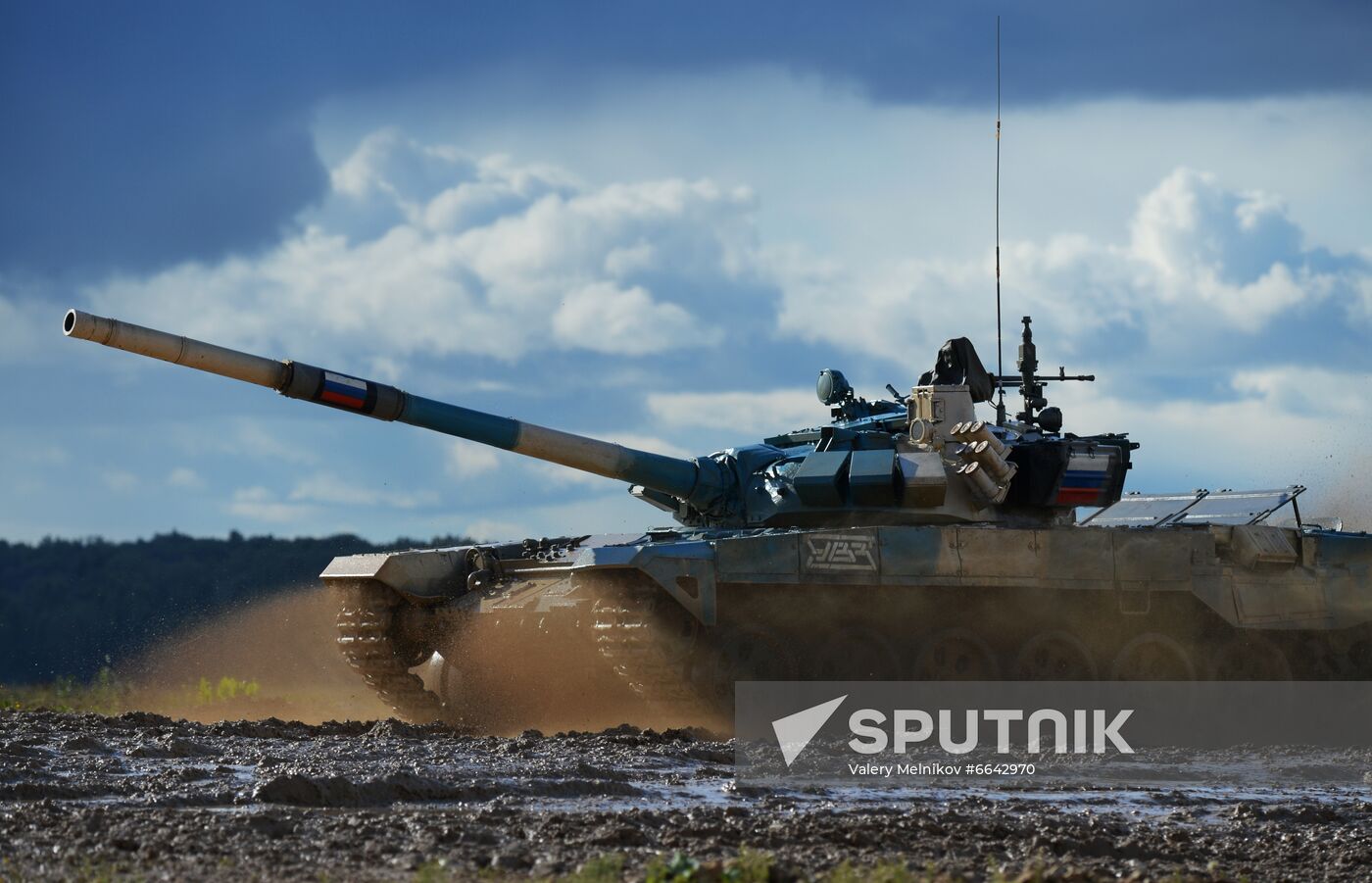 Russia Army Games Tank Biathlon