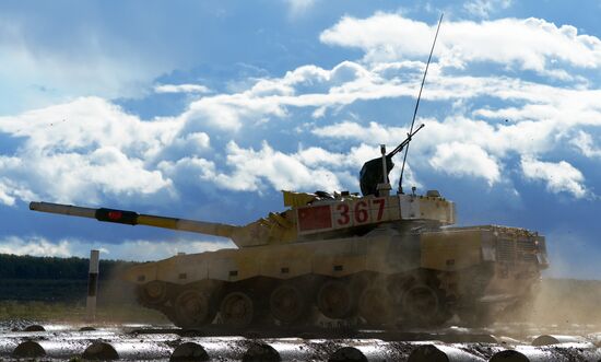 Russia Army Games Tank Biathlon