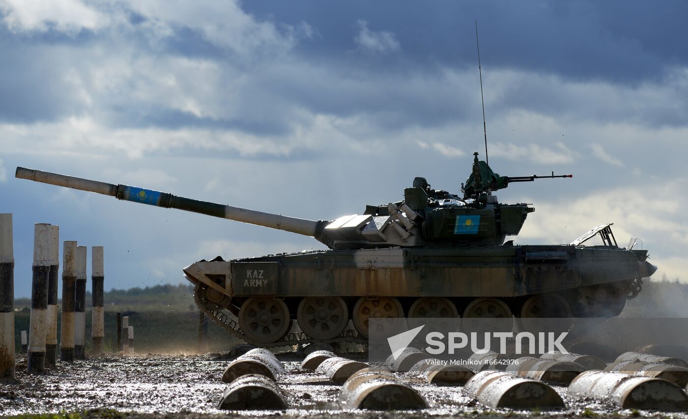 Russia Army Games Tank Biathlon