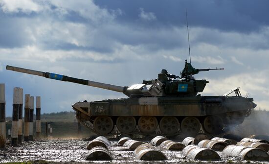 Russia Army Games Tank Biathlon