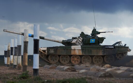 Russia Army Games Tank Biathlon