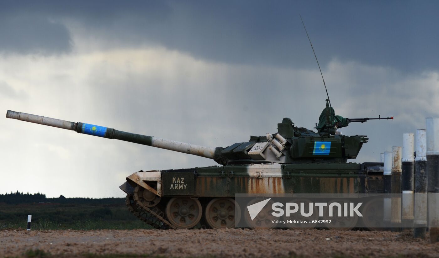 Russia Army Games Tank Biathlon