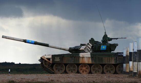 Russia Army Games Tank Biathlon