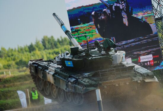 Russia Army Games Tank Biathlon