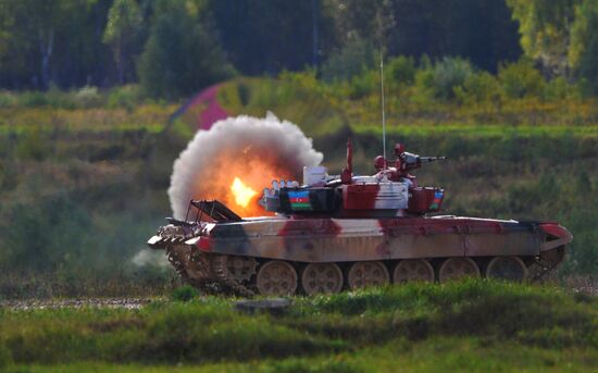 Russia Army Games Tank Biathlon