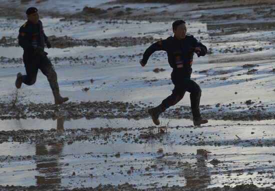 Russia Army Games Tank Biathlon