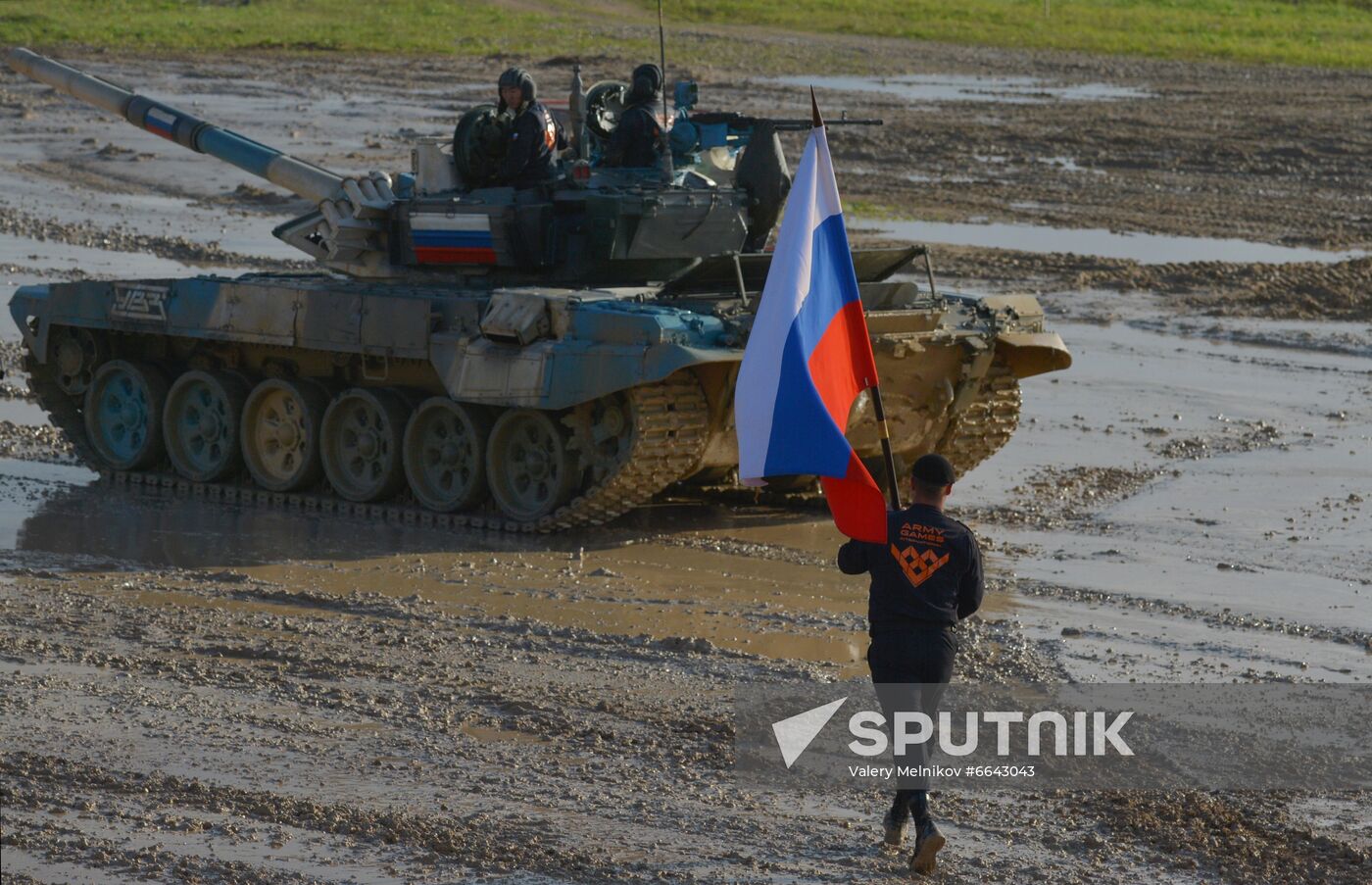 Russia Army Games Tank Biathlon