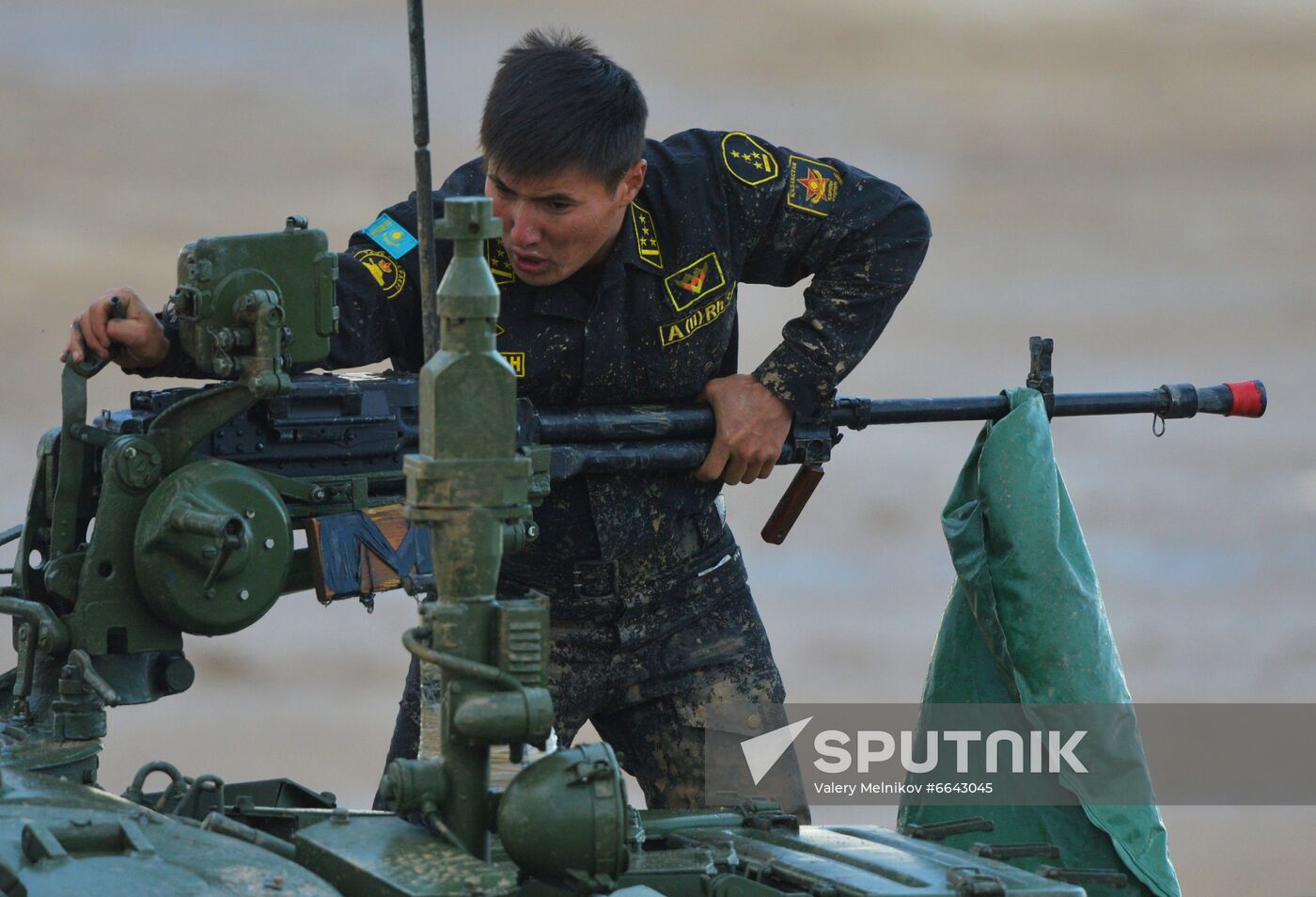 Russia Army Games Tank Biathlon