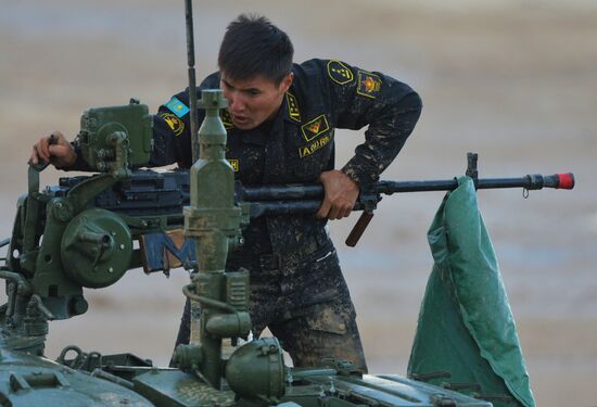 Russia Army Games Tank Biathlon