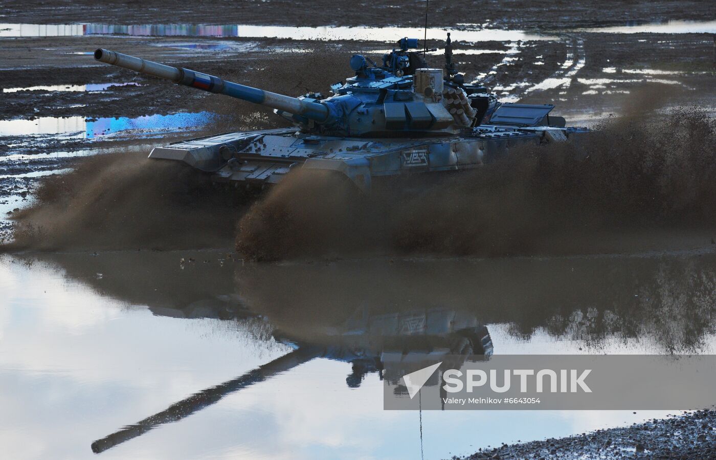 Russia Army Games Tank Biathlon