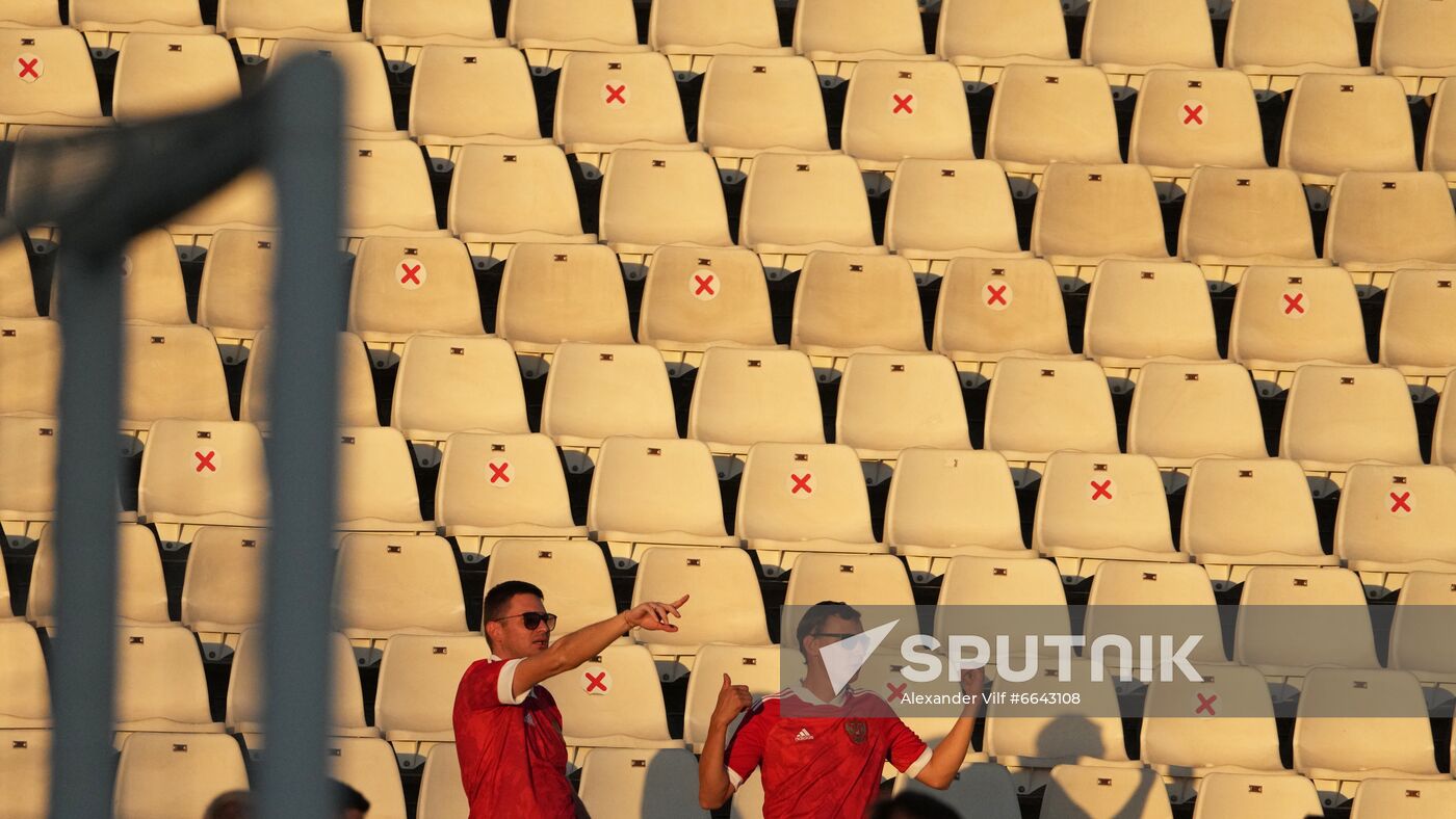 Cyprus Soccer World Cup 2022 Qualifiers Cyprus - Russia