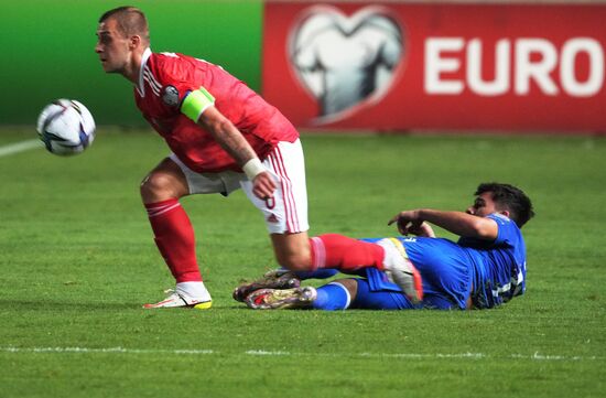 Cyprus Soccer World Cup 2022 Qualifiers Cyprus - Russia