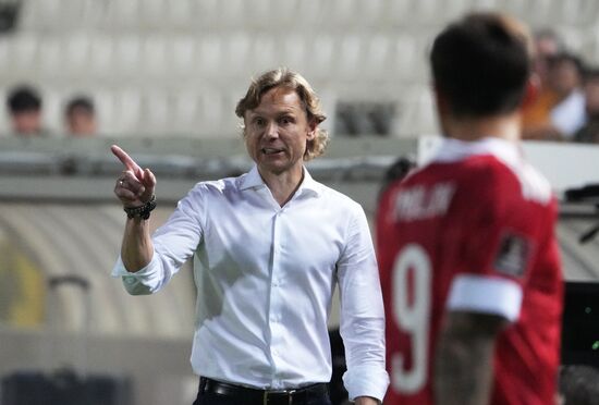 Cyprus Soccer World Cup 2022 Qualifiers Cyprus - Russia