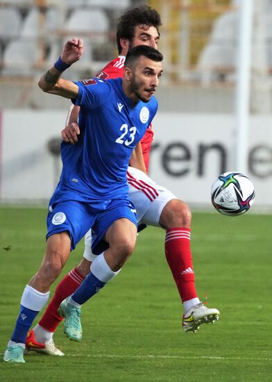 Cyprus Soccer World Cup 2022 Qualifiers Cyprus - Russia