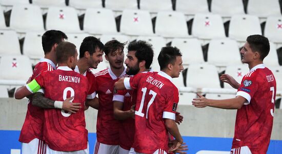 Cyprus Soccer World Cup 2022 Qualifiers Cyprus - Russia