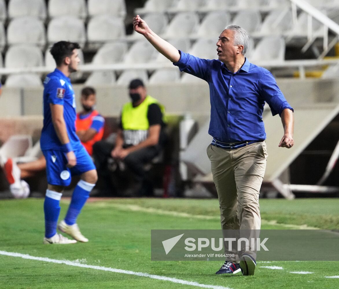 Cyprus Soccer World Cup 2022 Qualifiers Cyprus - Russia