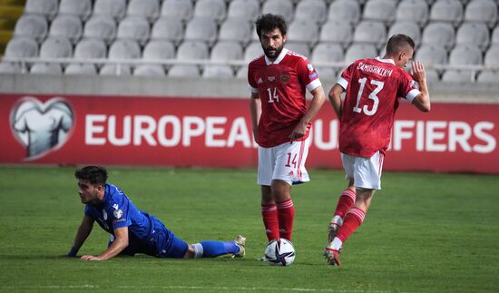 Cyprus Soccer World Cup 2022 Qualifiers Cyprus - Russia