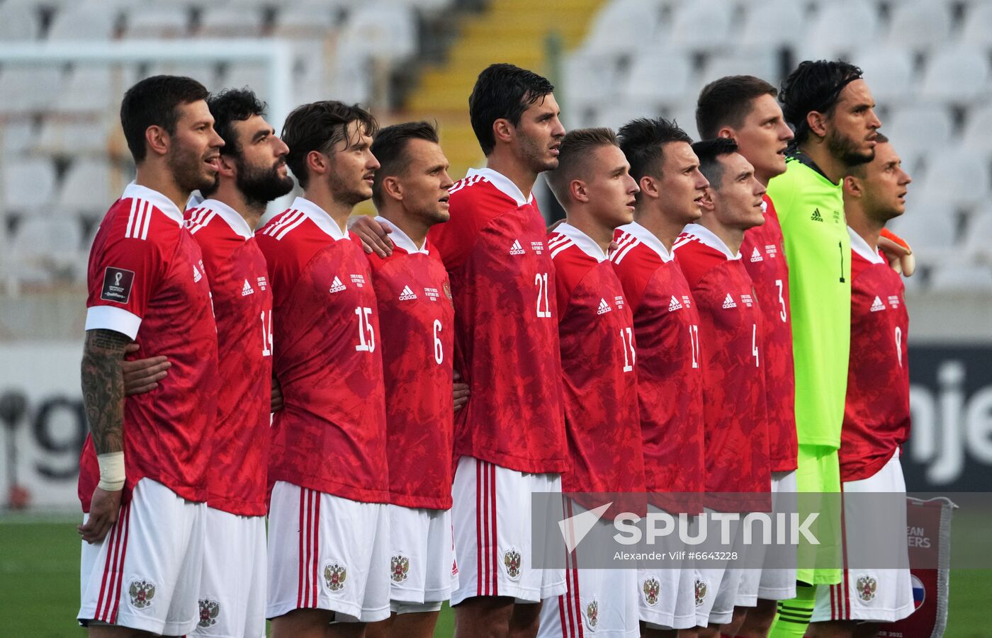 Cyprus Soccer World Cup 2022 Qualifiers Cyprus - Russia