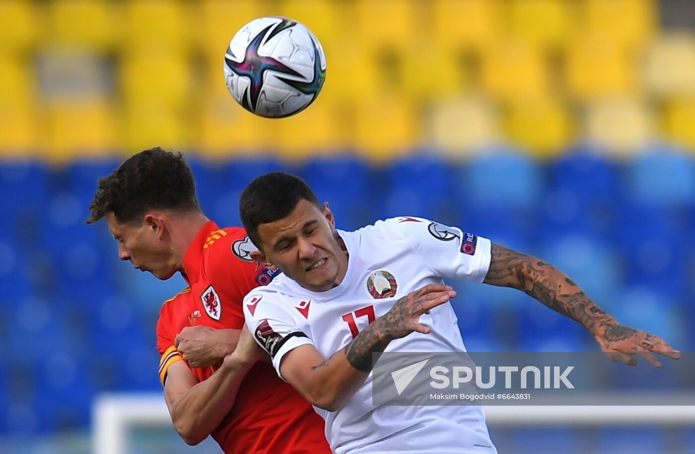 Russia Soccer World Cup 2022 Qualifiers Belarus - Wales