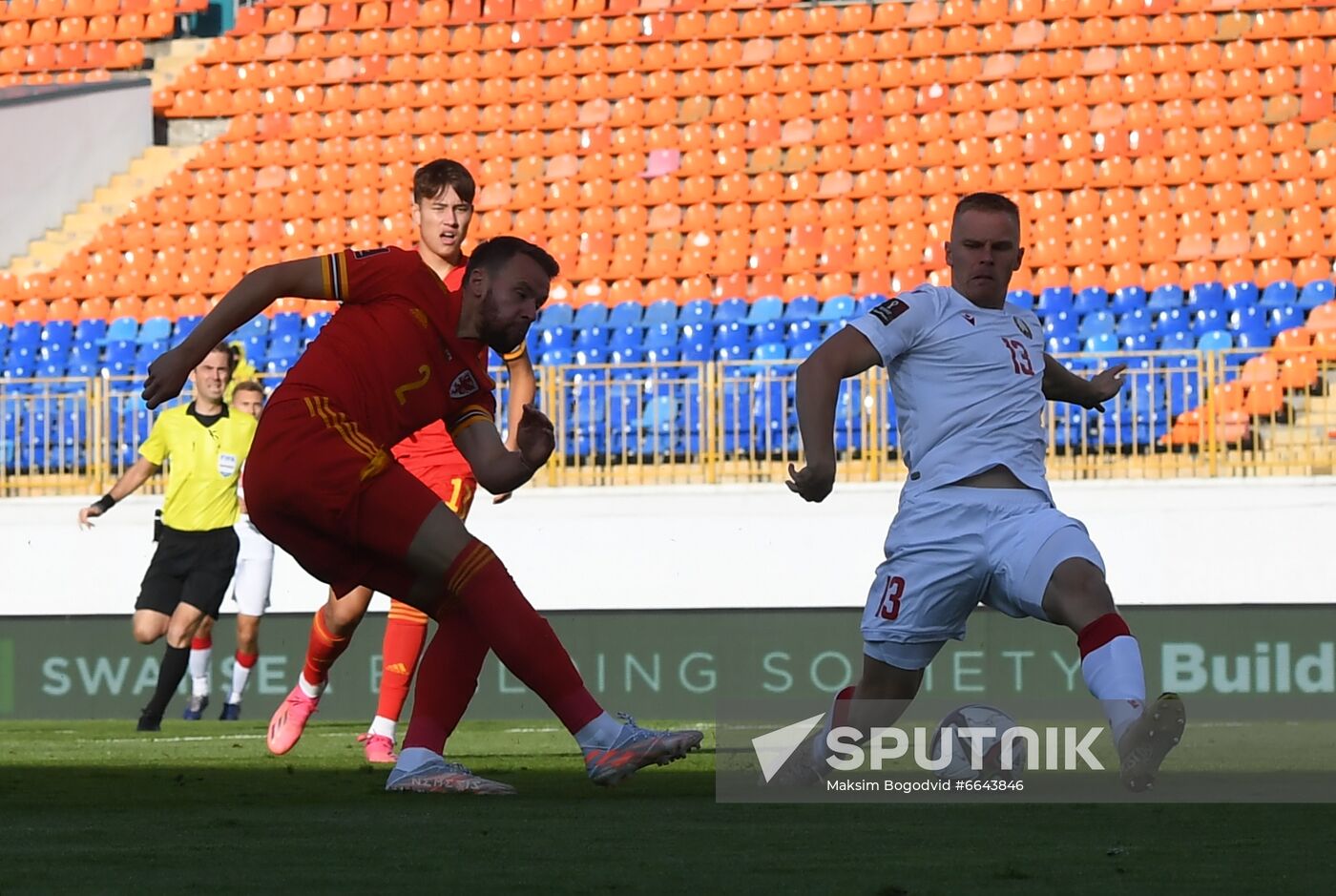 Russia Soccer World Cup 2022 Qualifiers Belarus - Wales