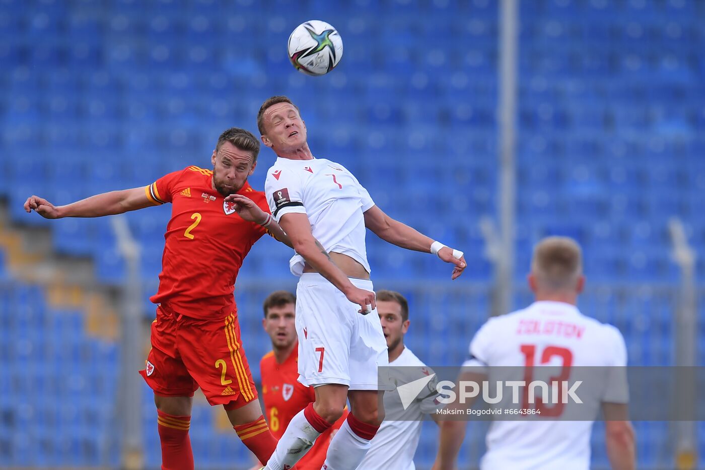 Russia Soccer World Cup 2022 Qualifiers Belarus - Wales